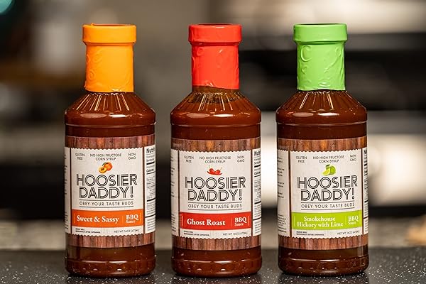 HOOSIER DADDY BBQ SAUCE GHOST ROAST 16OZ