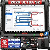 Autel MaxiSYS Ultra S2 AI Scanner, Intelligent Topology 3, Multi-Point DVI | 2026 V2.0 of MS919 S2/ MS909 S2 MSUltra Ultra EV, 6in1 VCMI2, EV Test, Motor Truspeed, 48+ Service, ECU Pr0gram, 3000+ Test
