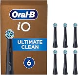 Oral-B iO Ultimate Clean Electric Toothbrush Head Pack of 6 Black