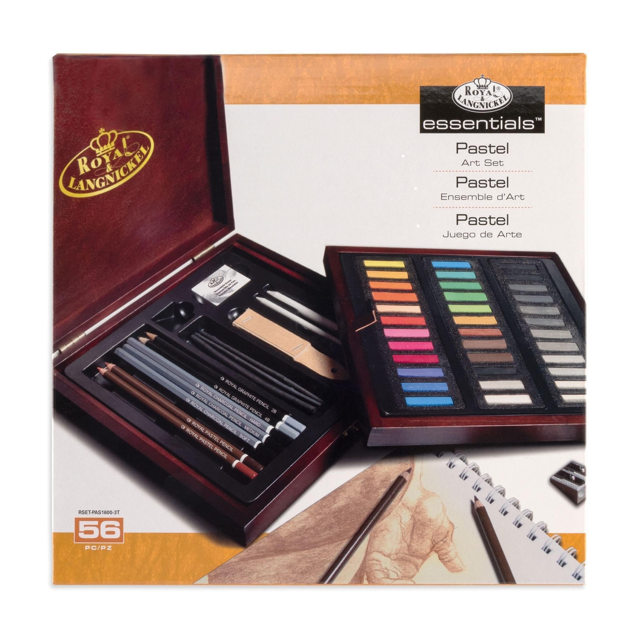 Royal & Langnickel BRUSH RSET-PAS1600 Premier Box Set-Pastel Pencil, Blue