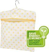 Kleeneze Busy Bee Peg Bag Clothespin Storage Holds 50 Pegs 33x30cm view 8