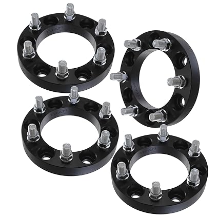 4pcs 1 25 Wheel Spacers 6x5 5 Fits Gmc Sierra Yukon Chevy
