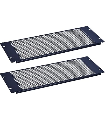 Three Space 3U Vented Blank Panel - 19" Server Rack Mount Filler Spacer 9 thumbnail image