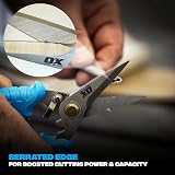 OX Tools OX Pro Snips - Precision Snips for Cutting, Pliers Style view 4
