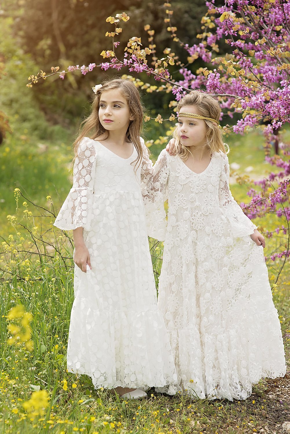 boho flower girl dresses