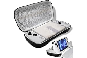 OPTOSLON ROG Ally Carrying Case Compitable with ASUS ROG Ally Gaming Handheld and accessories, Hard Case for Travel and Stora