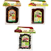 GOALDEES Aloocheh, Cornelian Cherry &amp; Sour Cherry Snacks, 3 x 110 g | Three traditional tart varieties, each in its own vacuum-sealed pack