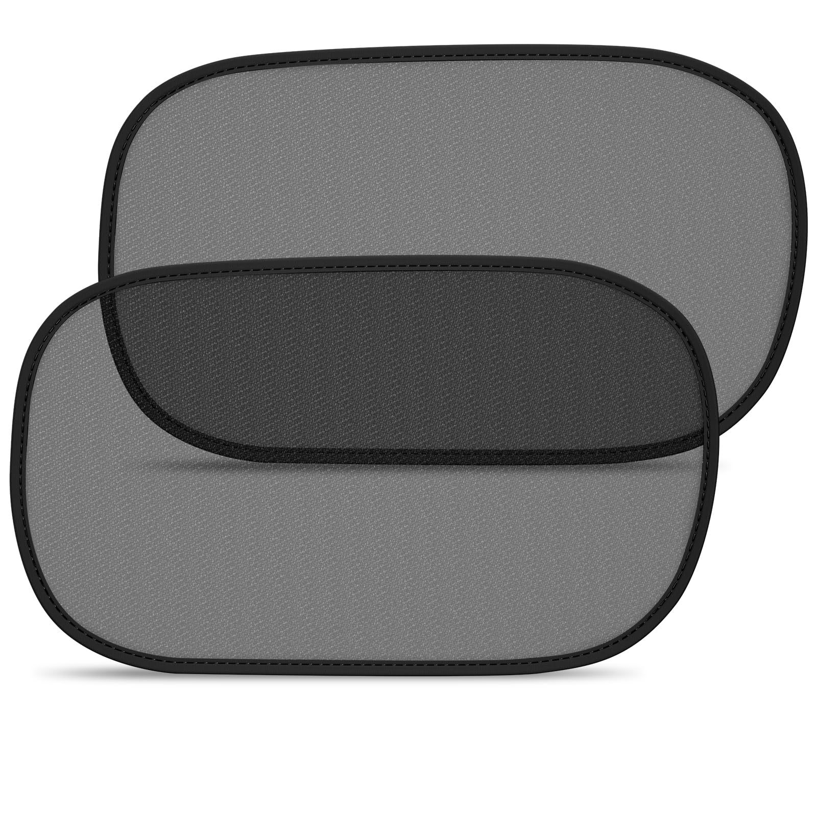 Photo 1 of DIZA100 Car Window Shades, 2 Pack See Through Car Sun Shade for Front & Rear Window, Cling Window Blocker, Mesh Window Cover Screen Sun Glare and UV Protection for Kids 20''x12'' Universal Fit