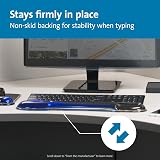 Kensington K62397AM Duo Gel Ergonomic Keyboard Wrist Rest 90x36x480mm Blue view 6