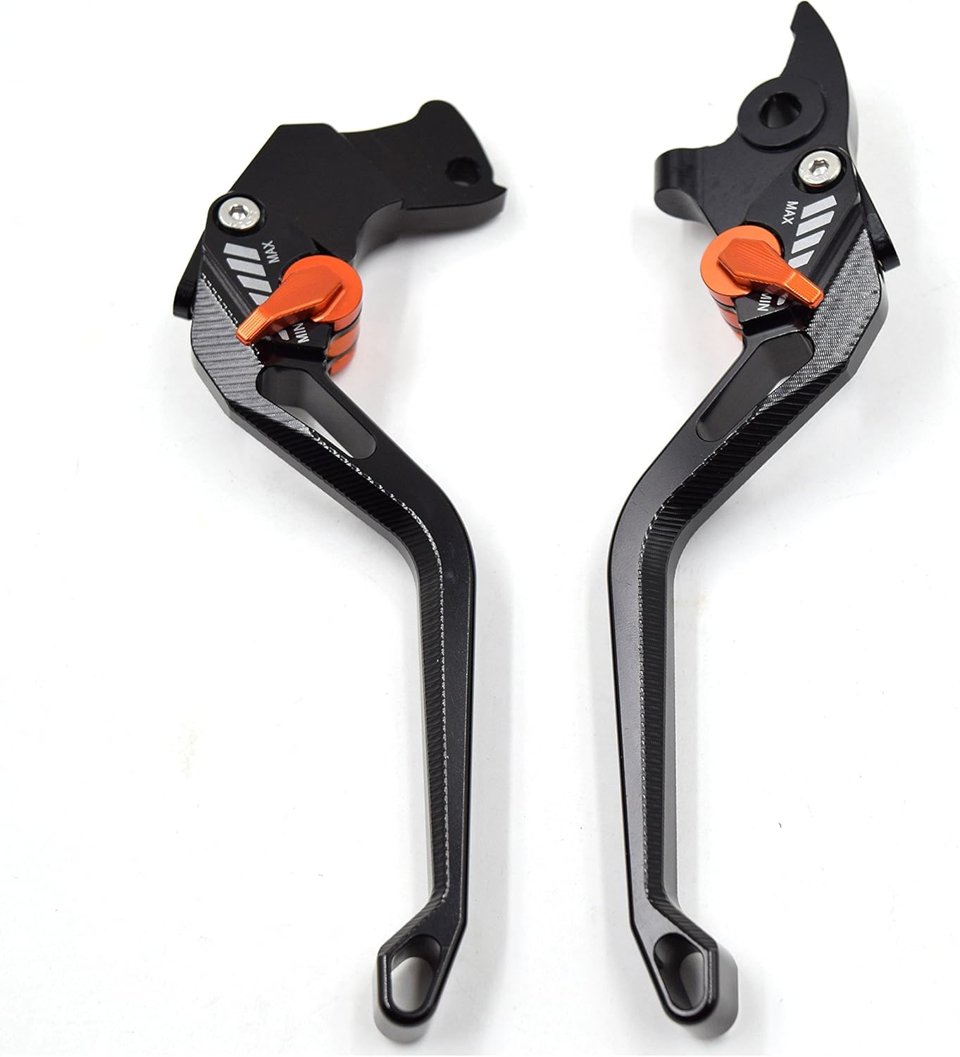 Fullibars 3D Metallic Surface Finish Motorycle Levers Clutch Brake Levers Set for 390 Duke RC390 2013-2020,200 Duke RC200 2014-2016,125 Duke RC125 2014-2020 Clutch Brake Levers Colour Black - Image 5