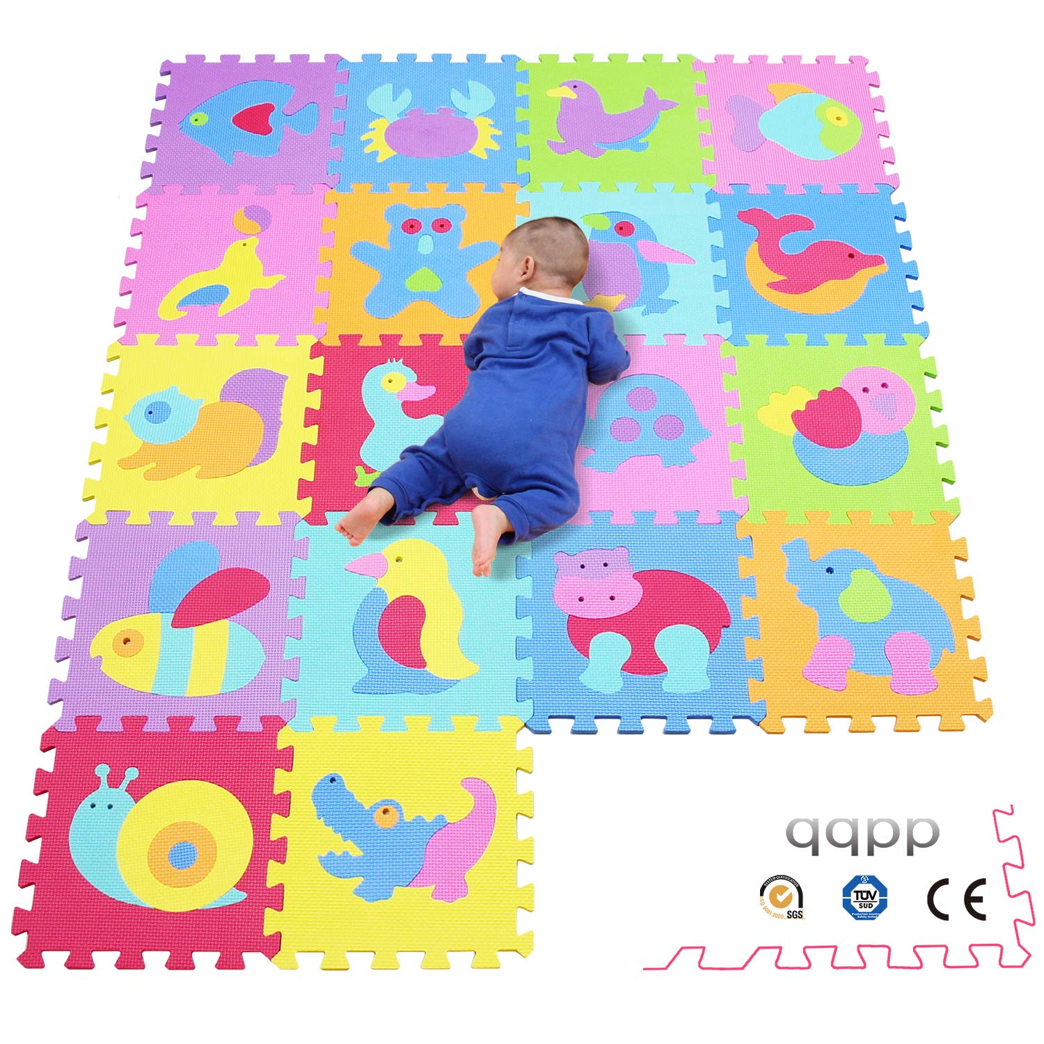 Qqpc 10 Ideal Pour Les Tapis De Jeux Enfant Animaux Multicolore 18 Dalles Qqpp Eva Puzzle Tapis Mousse Bebe 30 30 0 9cm A18n Cs9 Tapis De Puzzles Jeux Et Jouets Bhattbros Com