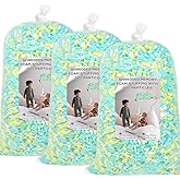 Garifon Bean Bag Filler, 15lbs Shredded Memory Foam Filling, Bean Bag Chair Filling Stuffing, Bean Bag Refill Insert, Punching Bag Filler, Pillow Filler Stuffing for Stuffed Animals/Arts Crafts(Multi)