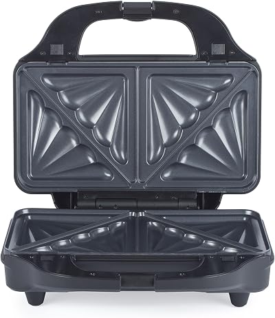 Salter Sandwich Toaster 900W Non Stick Removable Plates Dual 2 Toasts Deep Fill