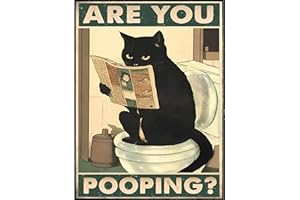 NEGEKFKX Black Cat Stamped Cross Stitch Kits for Adults - Embroidery Kits for Beginners Adults,11 CT Patterns Dimensions Counted Cross Stitch Kits for Adults Arts Craft 12x16 inch