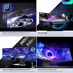 Samsung 49" Odyssey OLED G9 (G95SC) Series Curved