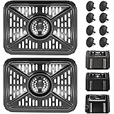 Air Fryer Grill Pan for Ninja Foodi DZ401 DZ550 10QT DualZone Air Fryers, Replacement Air Fryer Crisper Plate Grill Plate Tra