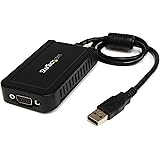StarTech.com USB to VGA Adapter - 1920x1200 - Dual Monitor Display Adapter with External Video & Graphics Card (USB2VGAE3)
