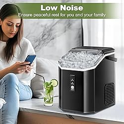 NicBex Nugget Ice Makers Countertop,Ice Machine