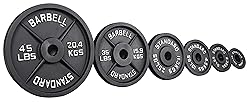 Sporzon! Cast Iron Plate Weight Plate for Strength