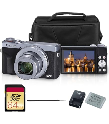 Amazon.com : Canon PowerShot G7 X Mark III Digital Camera (Black