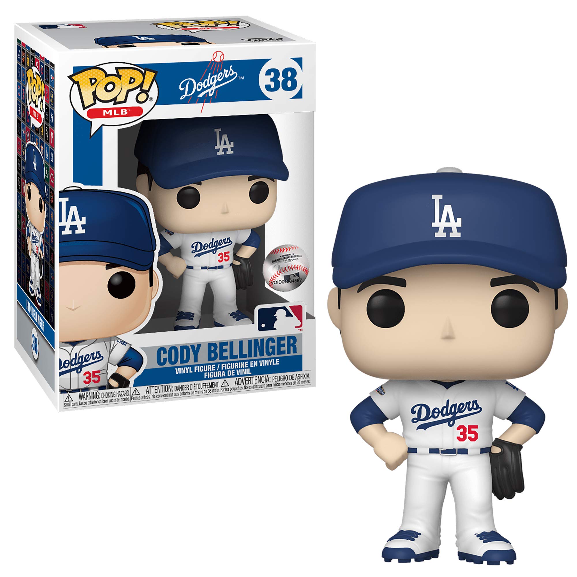 Funko POP! MLB: Dodgers-Cody Bellinger - Manny Machado - Collectable Vinyl Figure - Gift Idea - Official Merchandise - Toys for Kids & Adults - Sports Fans - Model Figure for Collectors and Display