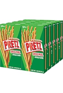 Amazon.com : Glico Pretz Sour Cream & Onion, 1.09 oz (Pack of 10