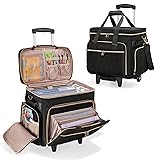 Prokva Rolling Teacher Bag with Wheels, Teacher