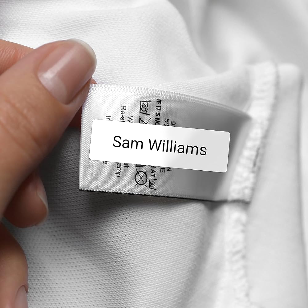 Dotty about Paper 64 Personalised Stick-On Name Labels for Clothes