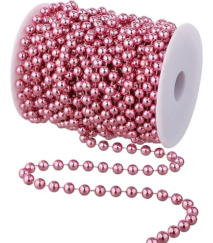 Keadic 200ft Pearl String Beads - 3-8mm Mixed White Faux Pearls For Wedding, DIY & Crafts - View #3