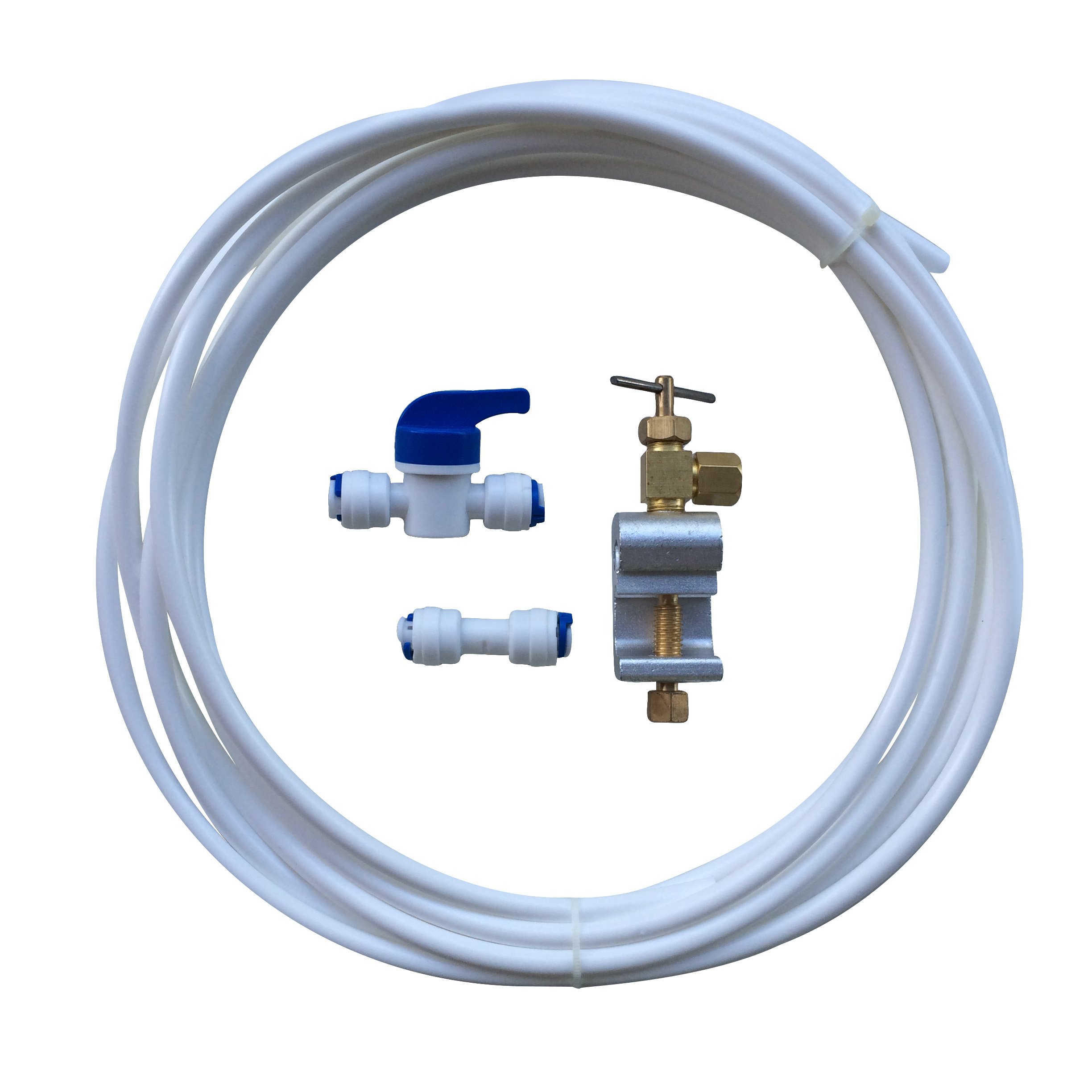 American Fridge Freezer Water Filter Connection Plumbing Kit Including Tubing