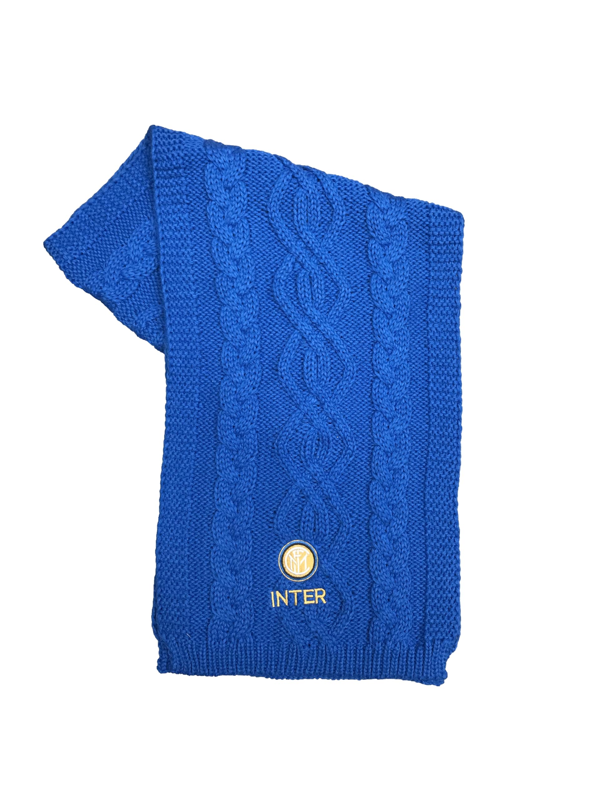 Inter FC Acrylic MOD Knit 01 Scarf No Gender Blue, One Size