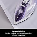 Morphy Richards Steam Iron 2400W, 115g Boost, Ceramic Soleplate, Purple view 3