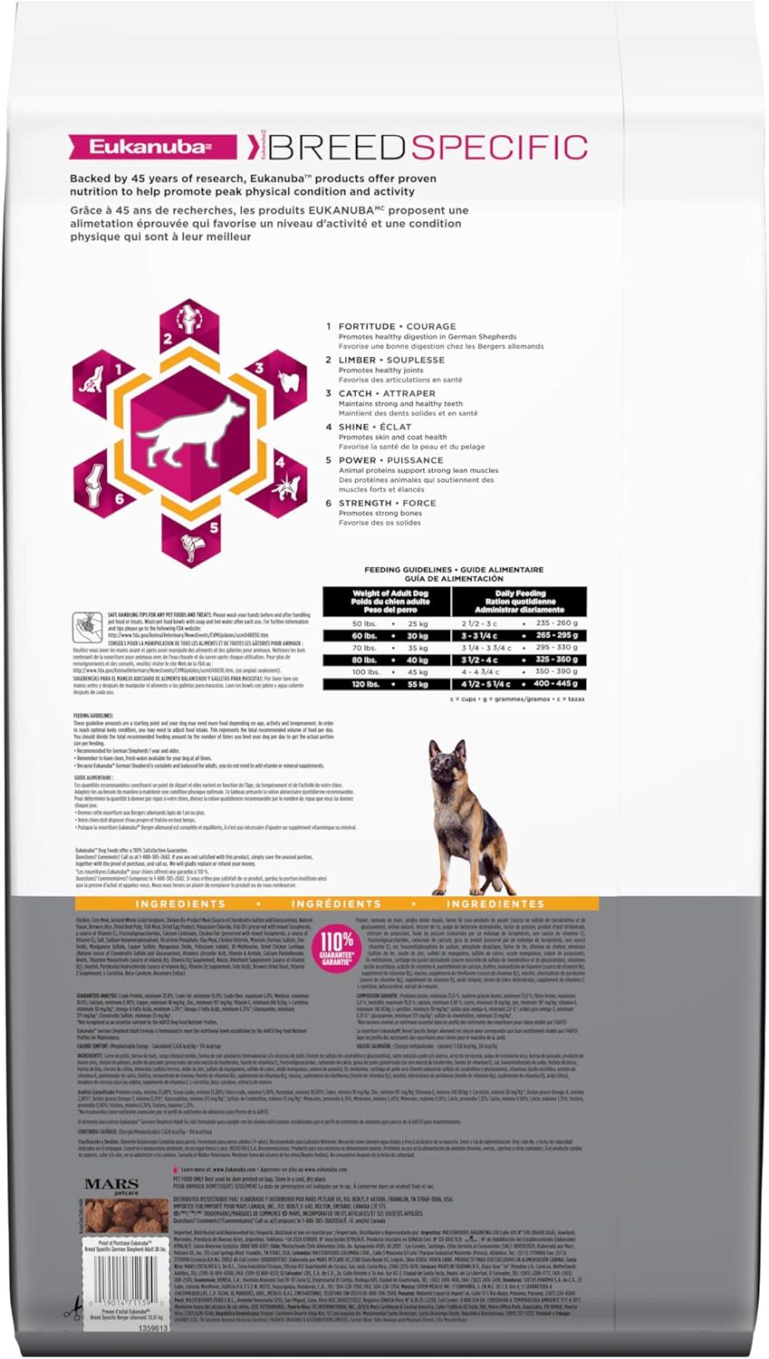 eukanuba adult german shepherd