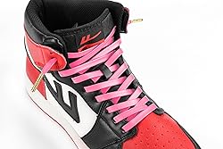 Loop King Laces - Premium Light Pink Flat Leather
