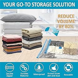 10 Pack Vacuum Storage Bags, Space Saver Bags