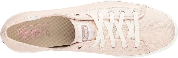 keds triple kick metallic linen