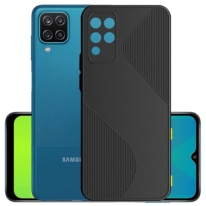 Hupshy Soft TPU Back Cover for Samsung Galaxy M12 Amazon.in Electronics