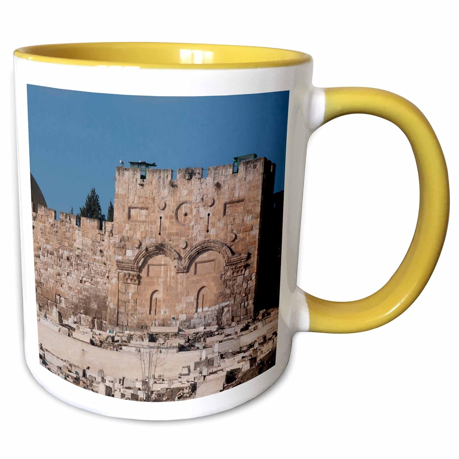 3dRose 132698_1 Ceramic oz, 11 Mug, Rock The Of Dome