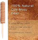 YAUNGEL Moss Pole 2 Pcs 41CM Coir Totem Pole with 20M Twist Ties view 5