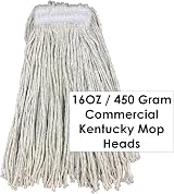 TDBS Kentucky Mop Heads Commercial Cotton PY Yarn 16oz 450g Heavy Duty view 3