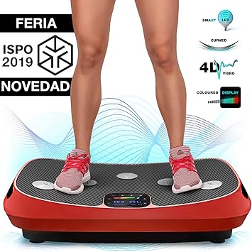 Sportstech ¡Novedad Feria 2019! Plataforma vibratoria 4D VP400 ...