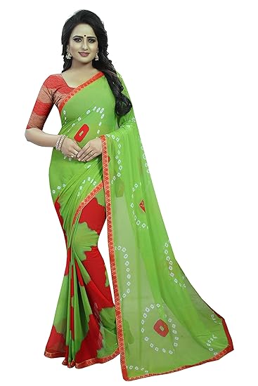 Winza Designer Chiffon with Blouse Piece Saree