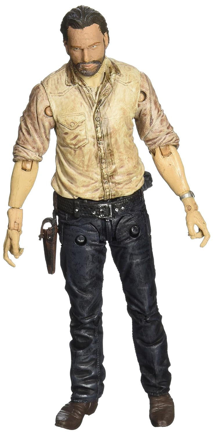 Walking Dead TV Series 6 Rick Grimes Action Figure Amazon.co.uk Toys & Games