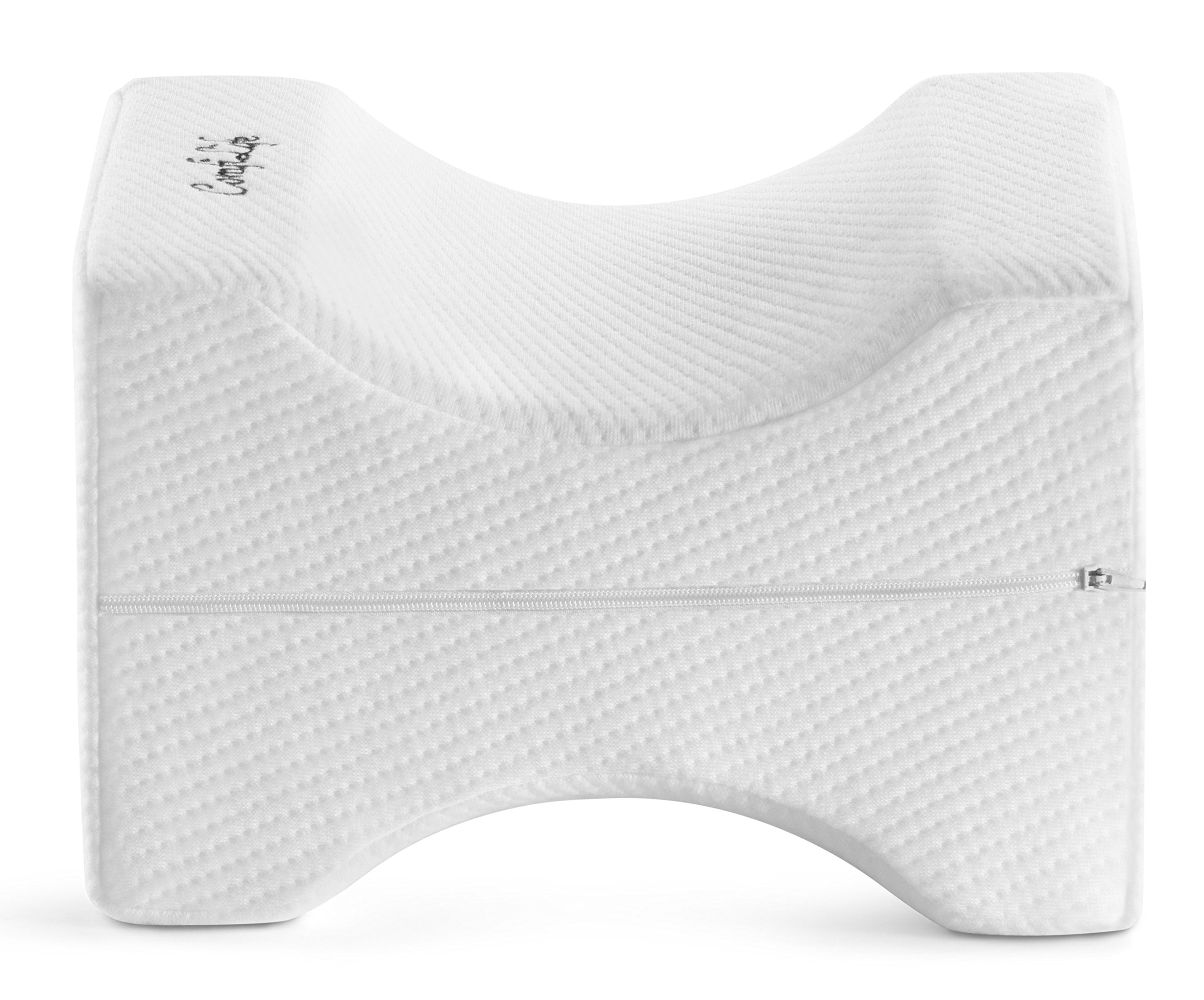 ComfiLife Orthopedic Knee Pillow for Sciatica Relief, Back Pain, Leg