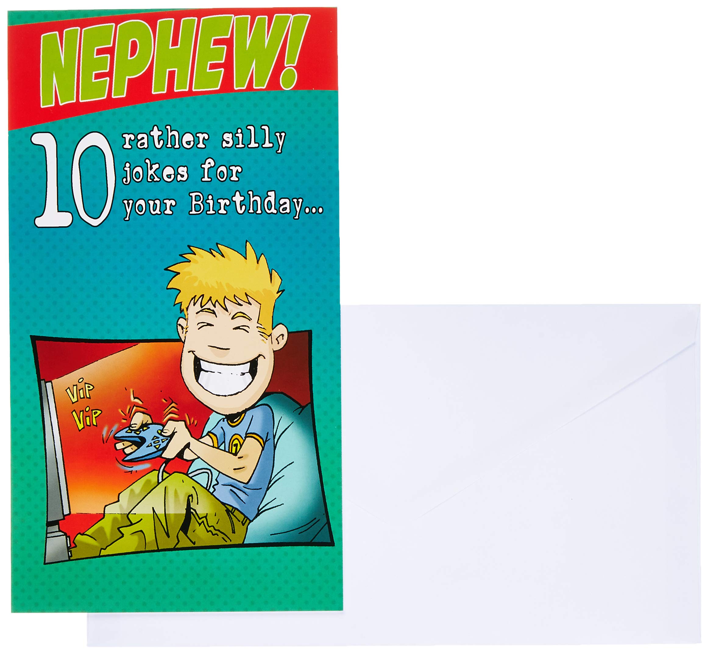 Face Ache, Nephew Birthday Card, Birthday Card Nephew, Funny Birthday Card Nephew