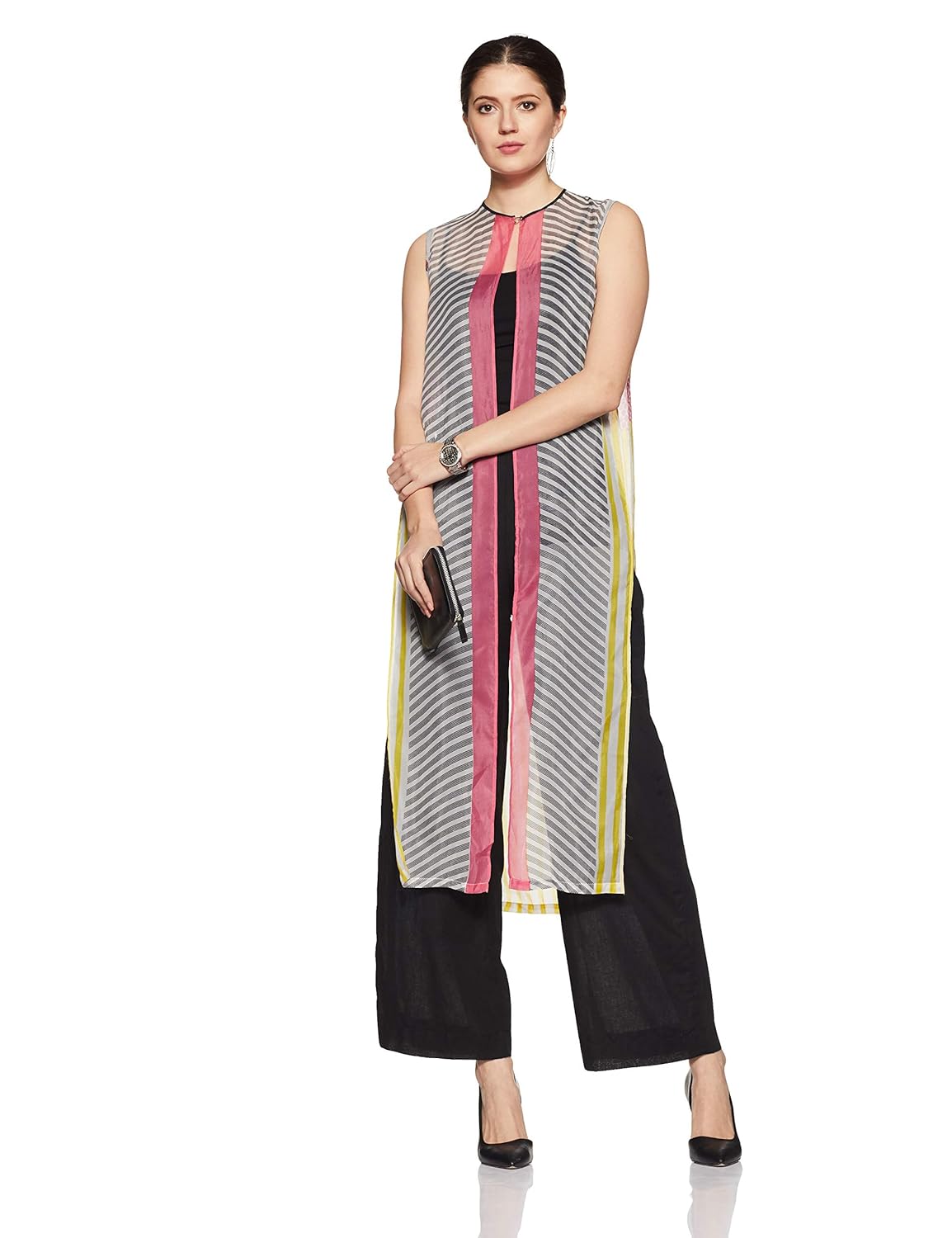 w for woman women's cape gilet
