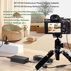Gonine NP-FZ100 A7III A7IV Dummy Battery and
