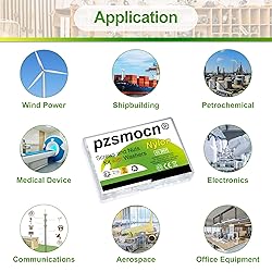 Pzsmocn 300 Pieces/100 Sets M4*10 mm Plastic White