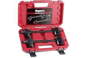 Reywoo Spring Compressor Tool, Heavy-Duty Coil Spring Compressor Tool with Locking Pins, Strut Spring Compressor 13/16" Socket 1/2" Drive to Compress The Coil Spring