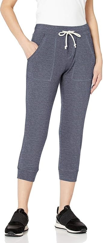 grey cropped joggers womens